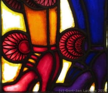Artwork Title: Stained Glass Windows in the Marriage Chamber