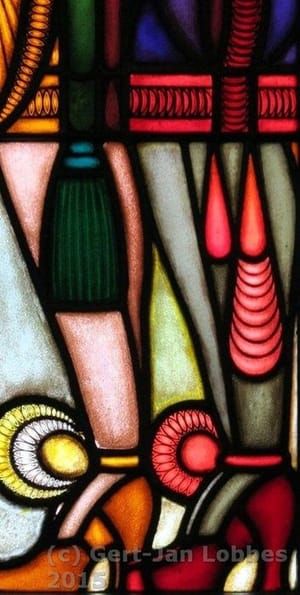 Artwork Title: Stained Glass Windows in the Marriage Chamber
