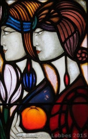 Artwork Title: Stained Glass Windows in the Marriage Chamber