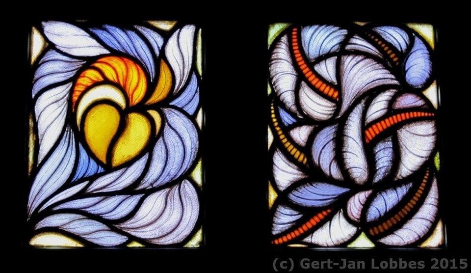 Artwork Title: Stained Glass Windows in the Marriage Chamber