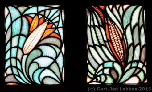 Artwork Title: Stained Glass Windows in the Marriage Chamber