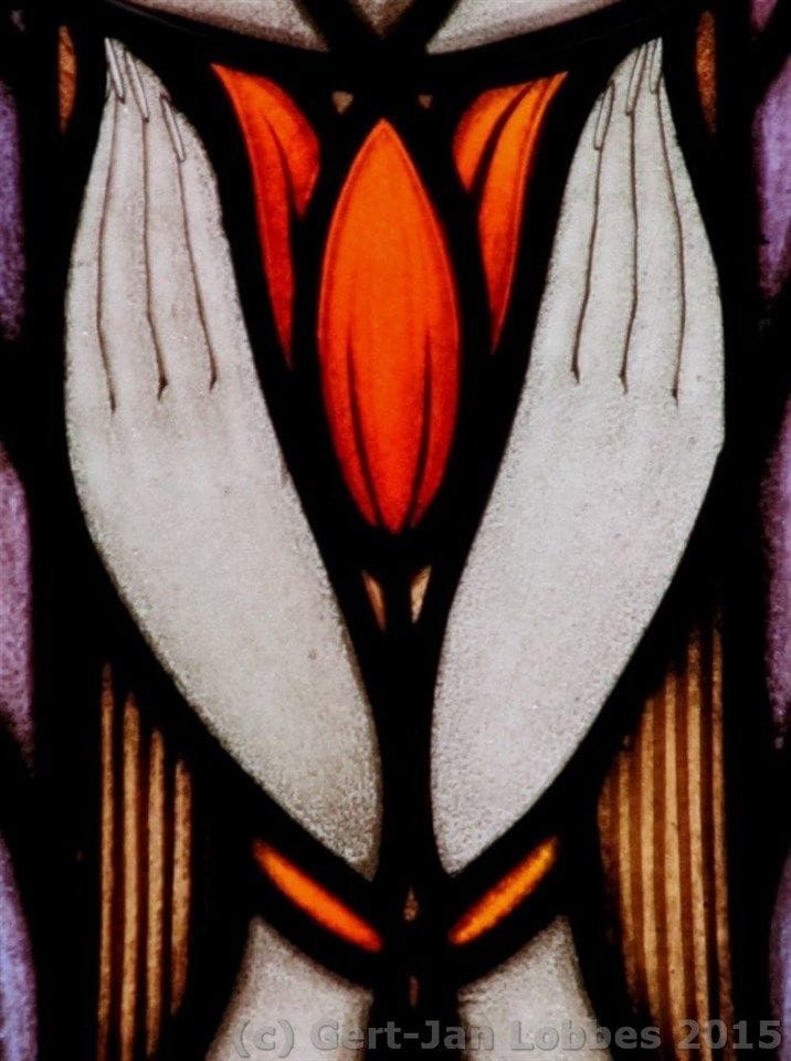 Artwork Title: Stained Glass Windows in the Marriage Chamber