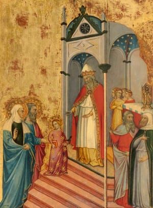 Artwork Title: The Presentation of the Virgin in the Temple
