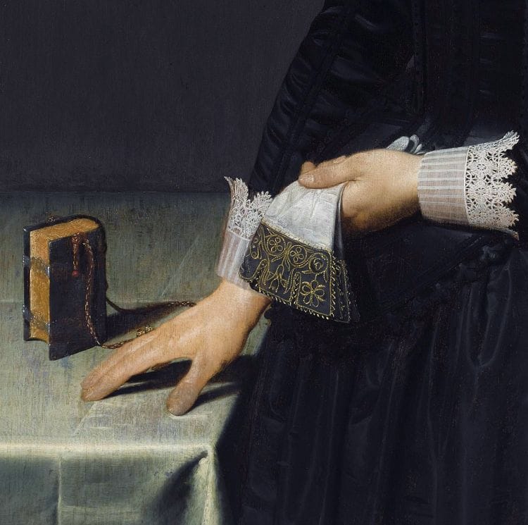 Artwork Title: Maria Pijnaecker, wife of Willem de Langue