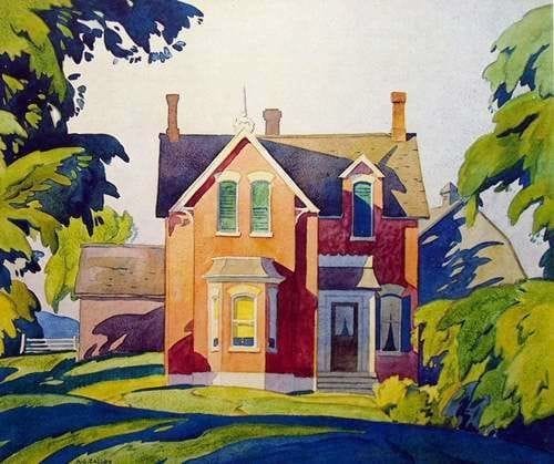 Artwork Title: Old House on Bayview