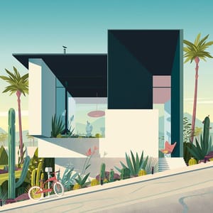 Artwork Title: California Modern