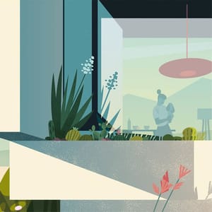 Artwork Title: California Modern