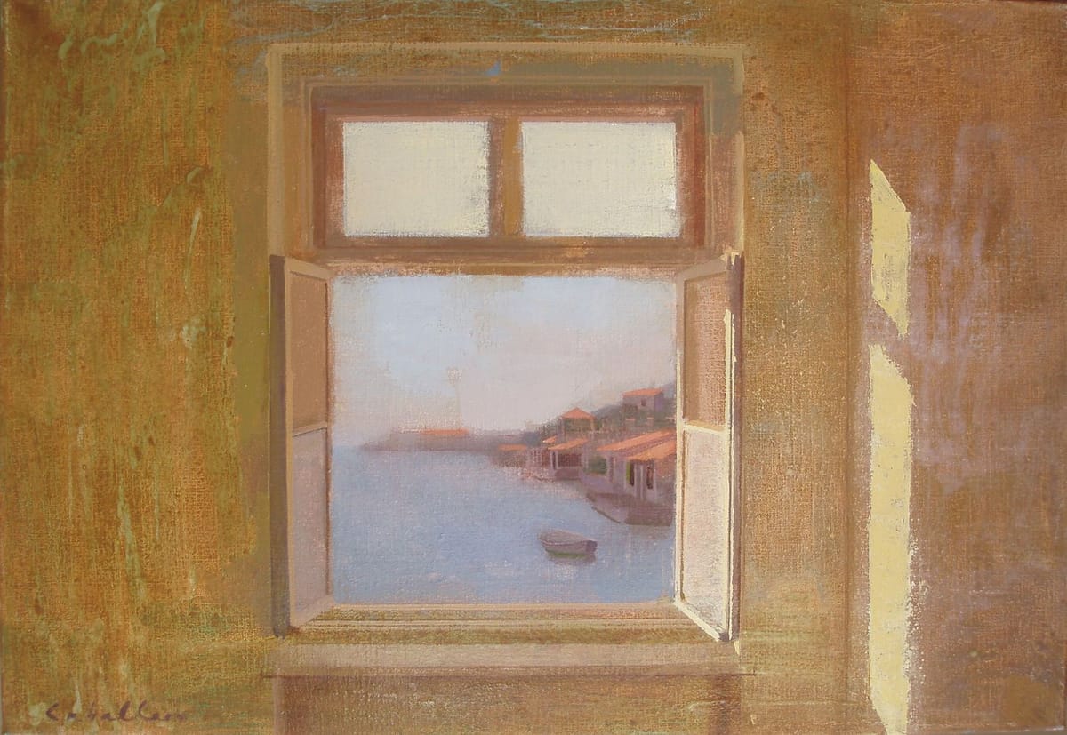 Artwork Title: Ventana al mar (Window to the Sea)