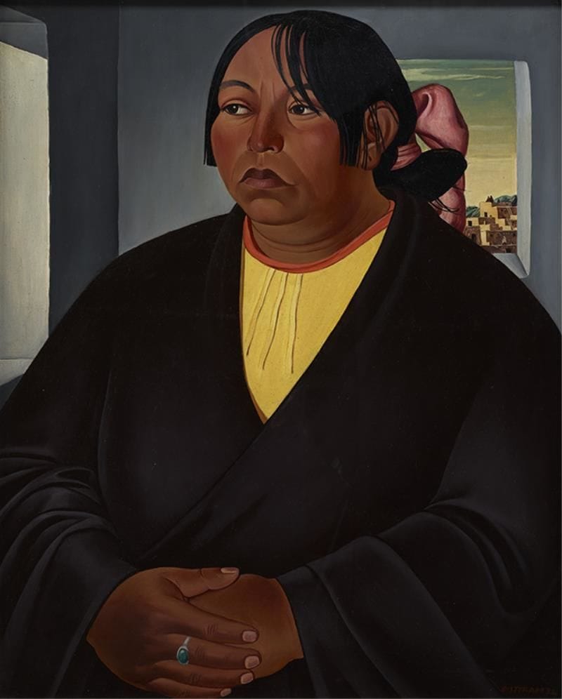 Artwork Title: Pueblo Woman