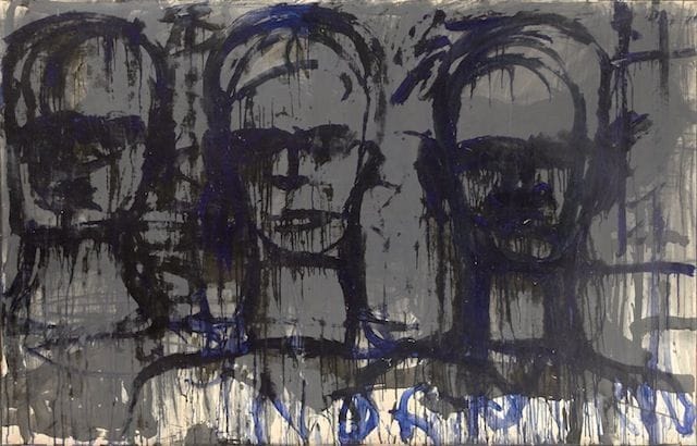 Artwork Title: Three Transparent Heads