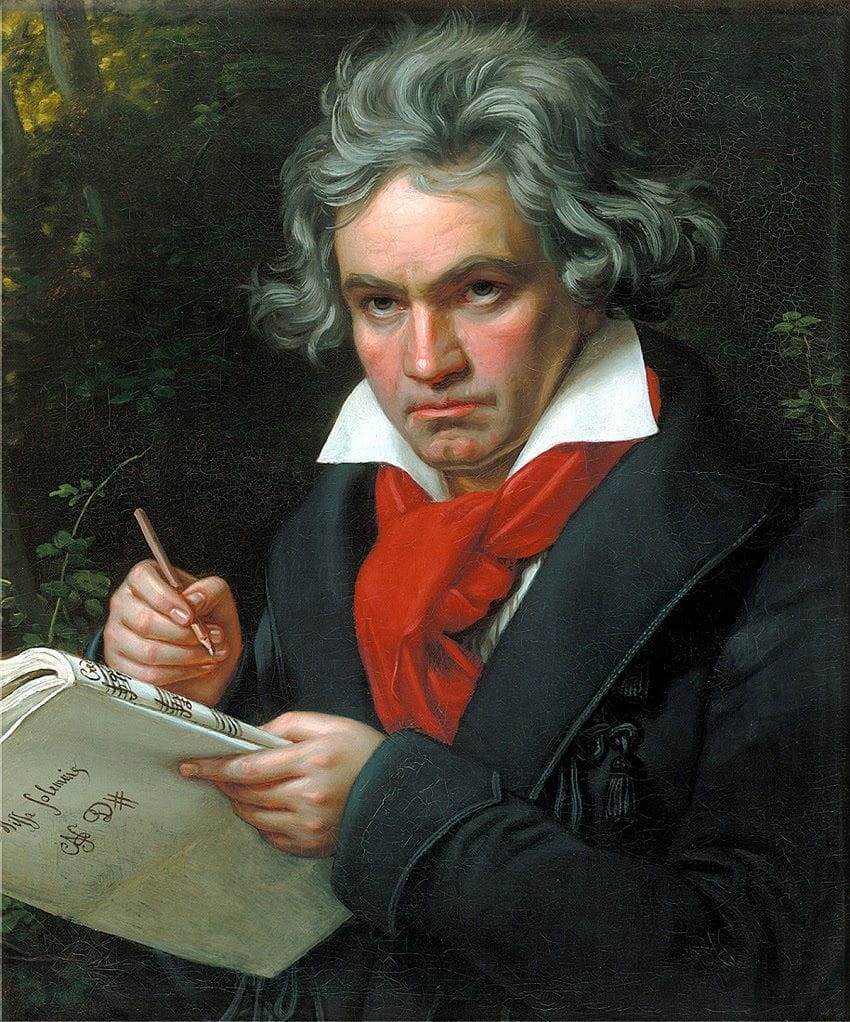 Artwork Title: Portrait of Beethoven