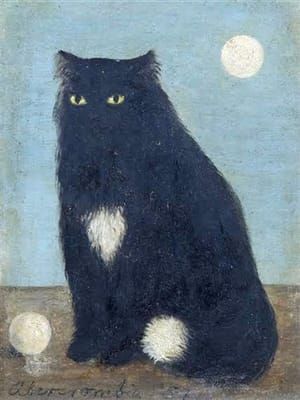 Artwork Title: Black Cat