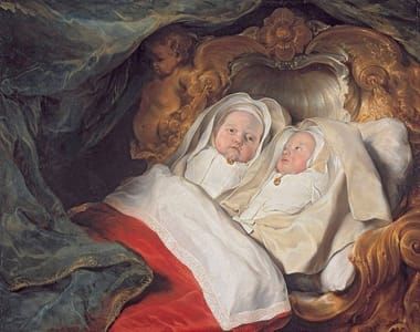 Artwork Title: Double Portrait of the Twins Clara and Aelbert de Bray