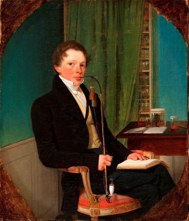 Artwork Title: Portrait of the Anatomist Henrik Carl Bang Bendz