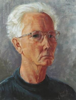 Artwork Title: Self Portrait, aged 65