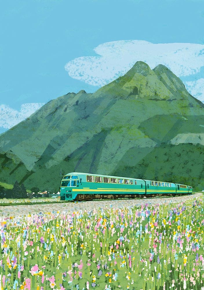 Artwork Title: Spring Train