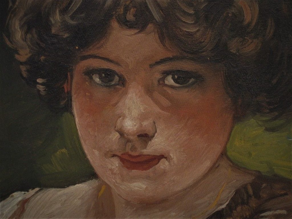 Artwork Title: Elegant Young Lady