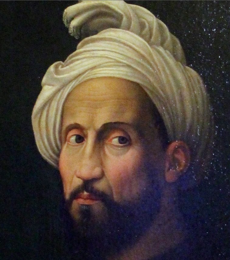 Artwork Title: Portrait of Michelangelo Wearing a Turban