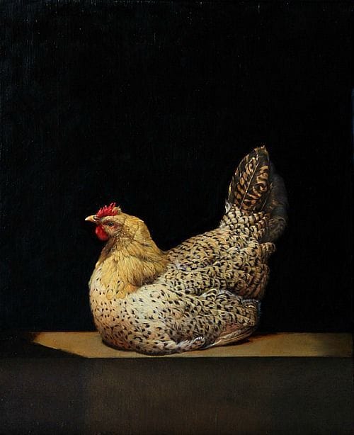 Artwork Title: Sicilian Buttercup Hen