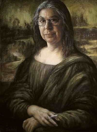 Artwork Title: Self Portrait (Mona Lisa)