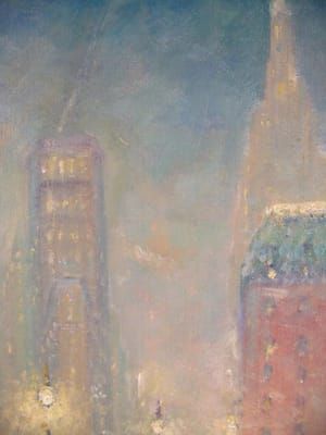 Artwork Title: Broadway & the Flatiron Building at Night