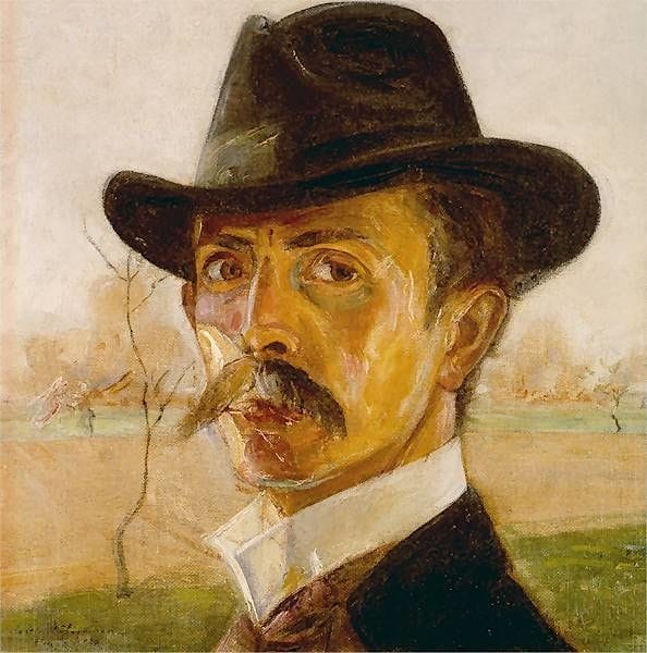 Artwork Title: Self Portrait with a Hat