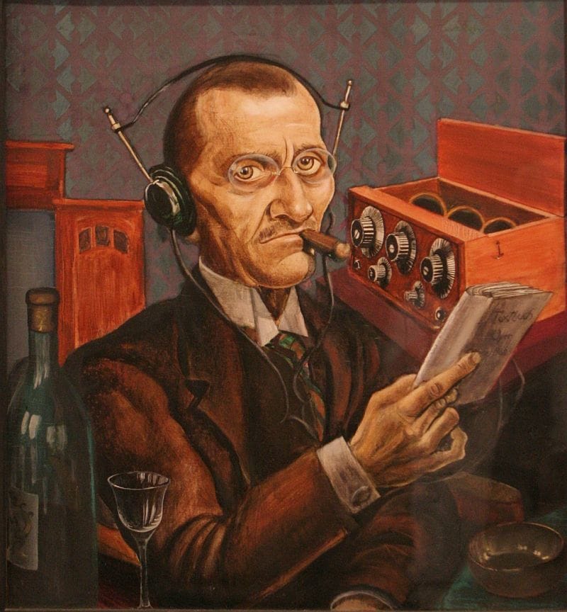 Artwork Title: The Radionist