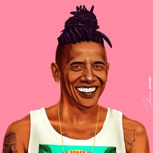 Artwork Title: Barack Obama