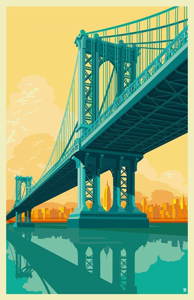 Artwork Title: Manhattan Bridge