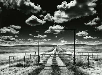 Artwork Title: Private Road With Clouds