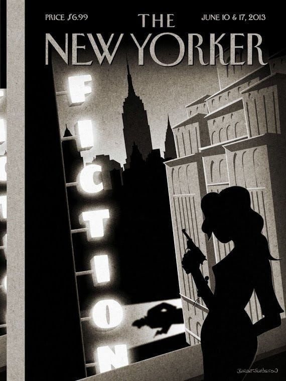 Artwork Title: Big City Noir, The New Yorker Cover, June 10