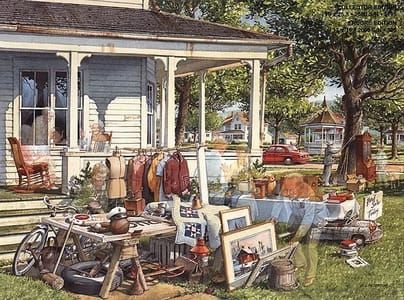 Artwork Title: Yard Sale