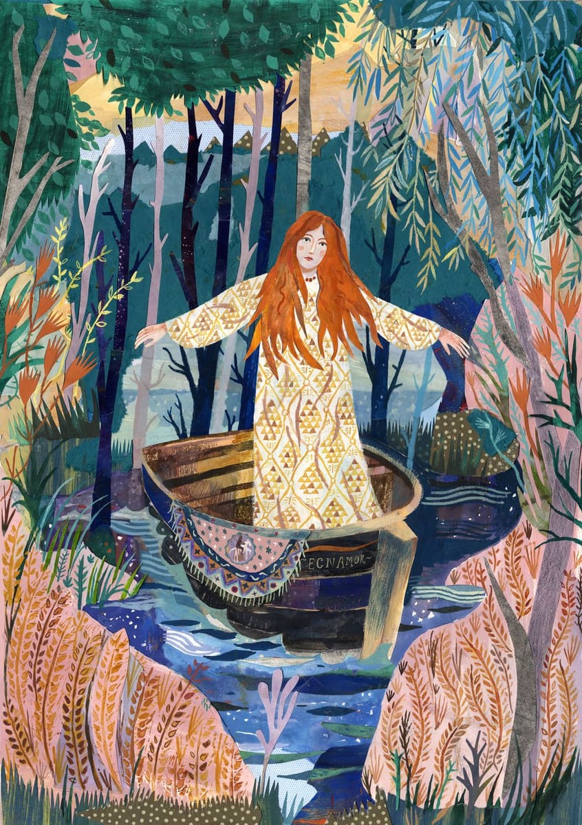 Artwork Title: The Lady of Shalott