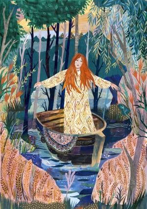 Artwork Title: The Lady of Shalott