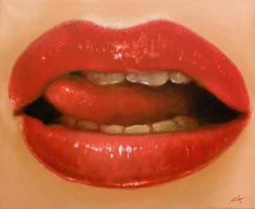 Artwork Title: Lips II
