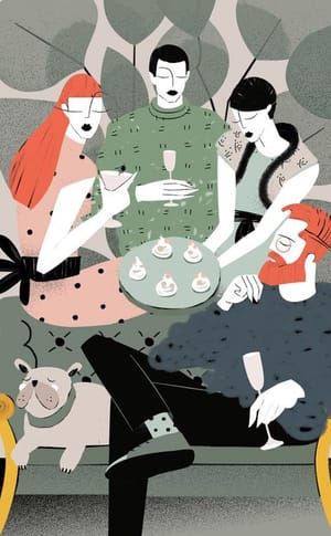 Artwork Title: Guests