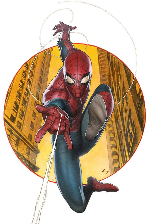 Amazing Spider-Man #1 concept art by Adi Granov *