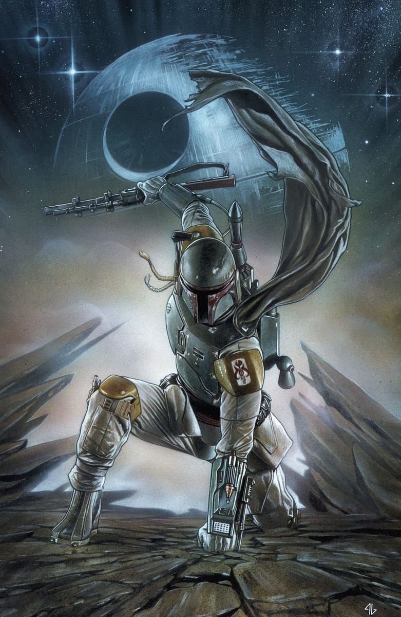 Artwork Title: Star Wars #1 - Boba Fett Variant