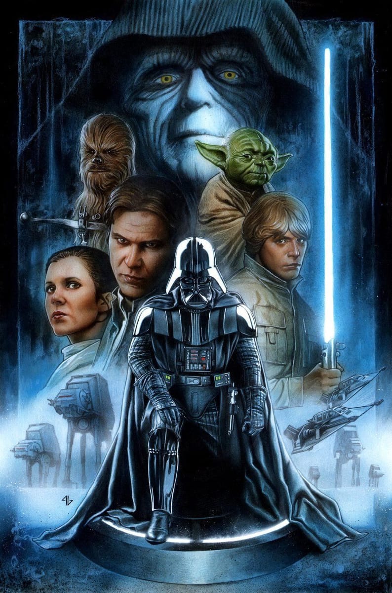 Artwork Title: The Empire Strikes Back