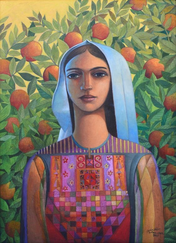 Artwork Title: Portrait With Oranges