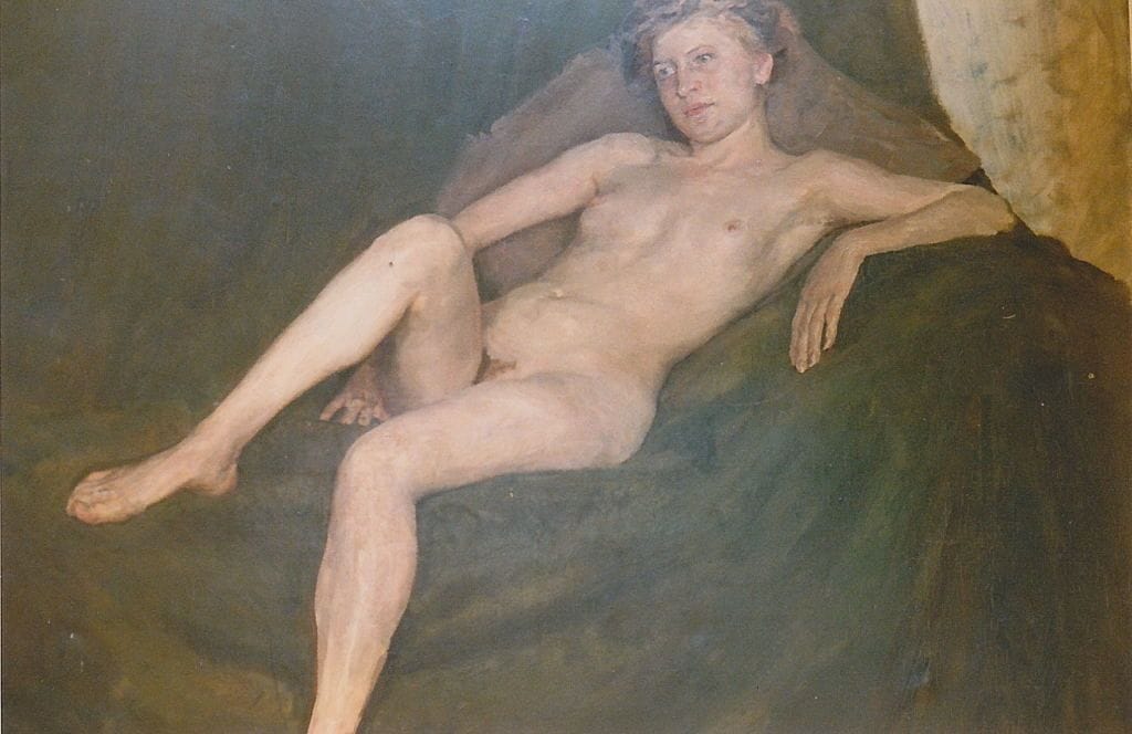 Artwork Title: Large Reclining Nude