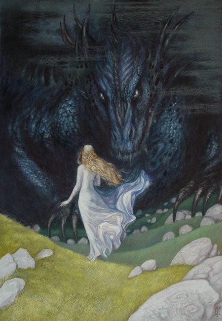 Artwork Title: Nienor And Glaurung