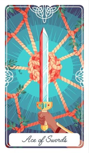 Artwork Title: Ace of Swords