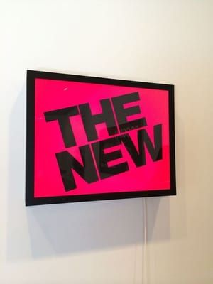 Artwork Title: The New
