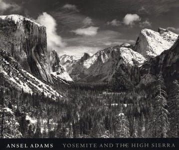 Artwork Title: Yosemite and the high sierra