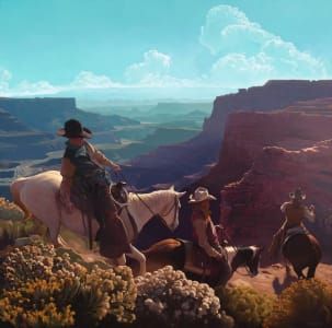 Artwork Title: Boys on the Land