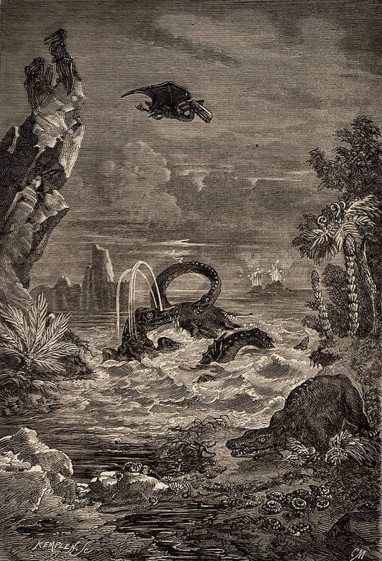 Artwork Title: Earth During The Time Of The Dinosaurs