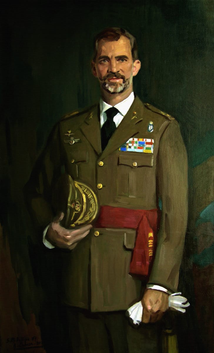 Artwork Title: Retrato de Felipe VI