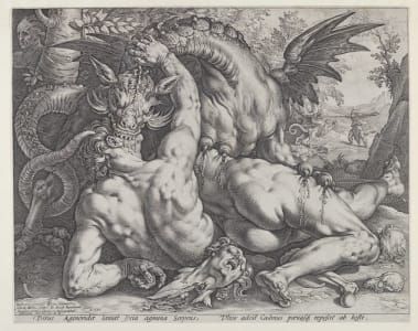 Artwork Title: The Dragon Devouring the Companions of Cadmus