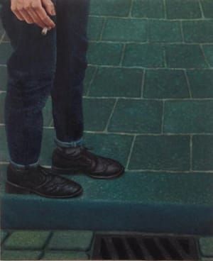 Artwork Title: Blue in Green